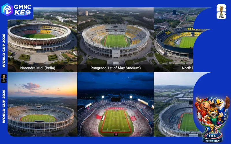 Các thành phố đăng cai World Cup 2026