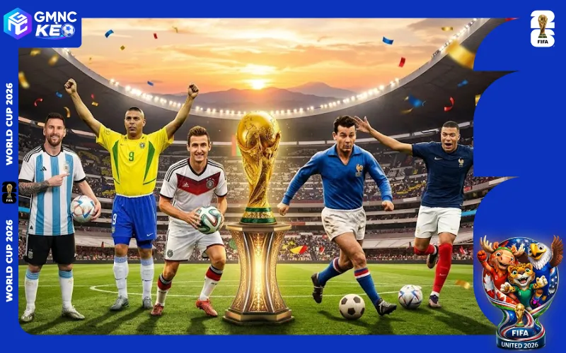 Top 5 chân sút đỉnh nhất tại World Cup