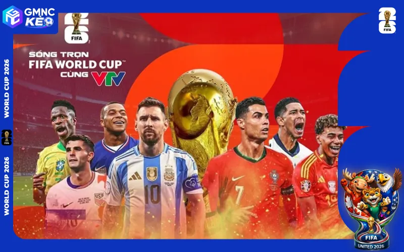 Xem  World Cup 2026 ở kênh truyền hình quốc gia VTV