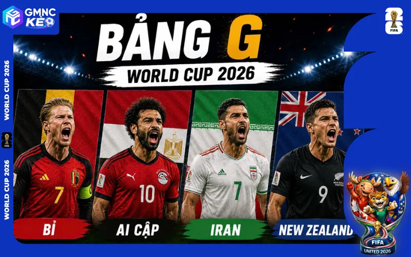 Nhận định các đại diện tại bảng G World Cup 2026